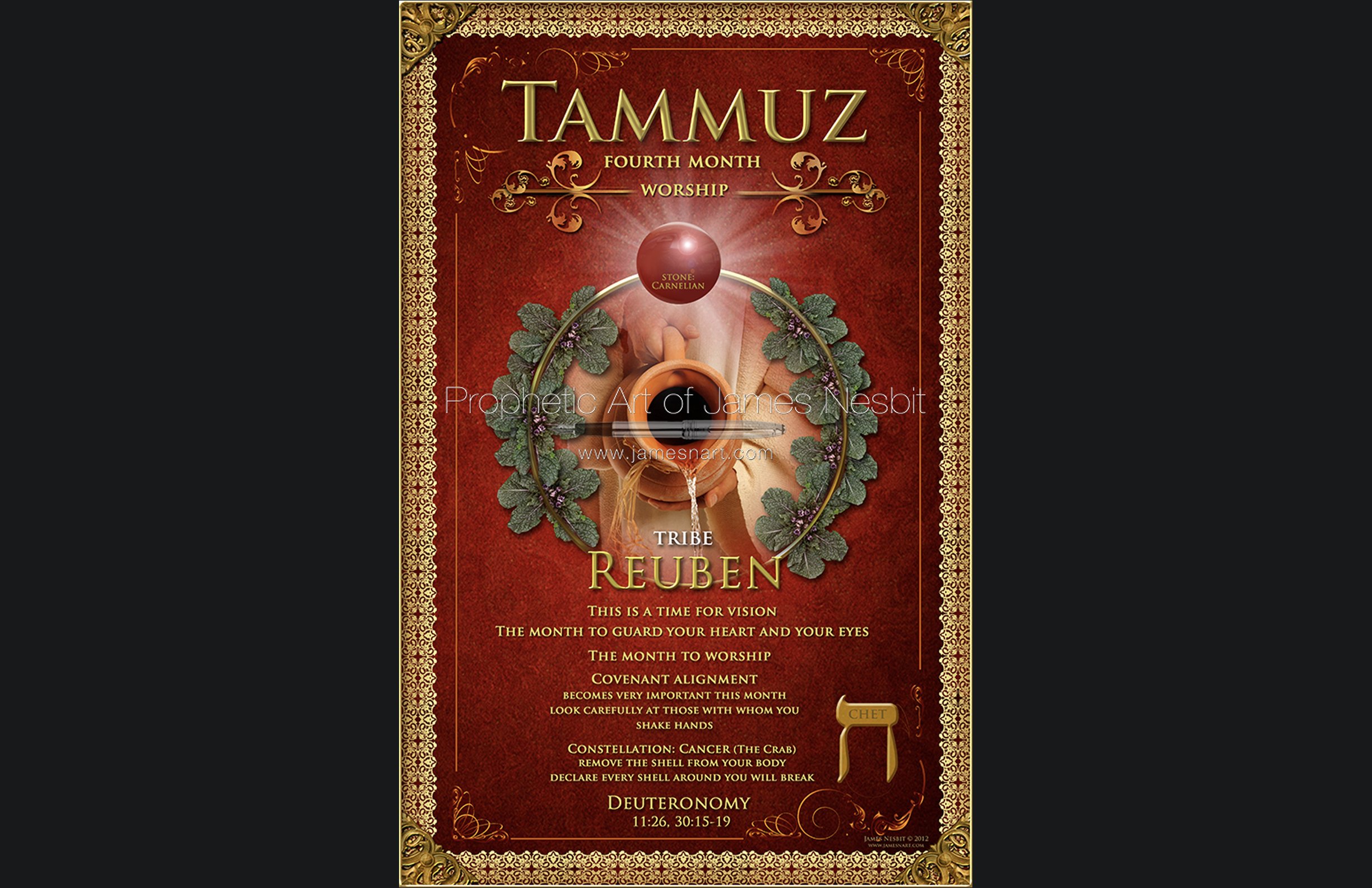 Tammuz — Prophetic Art of James Nesbit